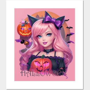 barbie halloween Posters and Art